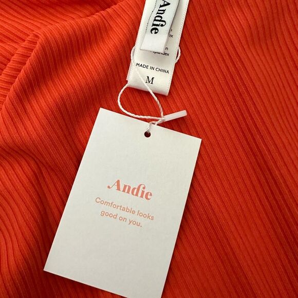 Andie Swim | The Asbury One-Piece High Neck Adjustable Swimsuit M Medium NWT NEW - Picture 5 of 8